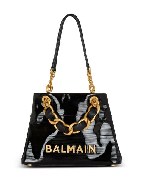 Balmain small 1945 Soft tote bag - Black