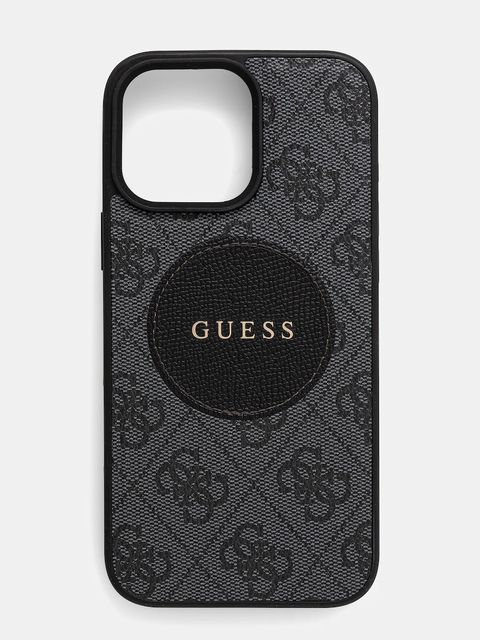 Guess etui na telefon iPhone 16 Pro Max kolor czarny GUHMP16XP4PGRSGK - zdjęcie produktu nr 1