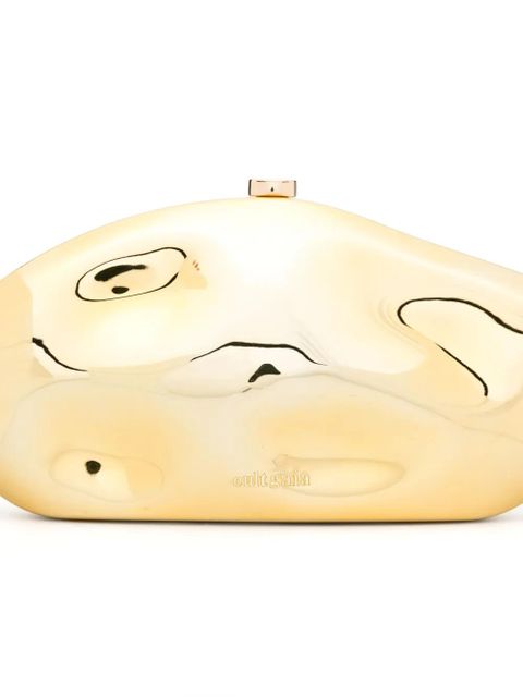 Cult Gaia Caldera clutch bag - Gold