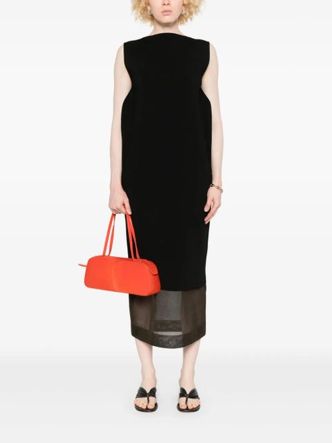 KHAITE Malik midi dress - Black