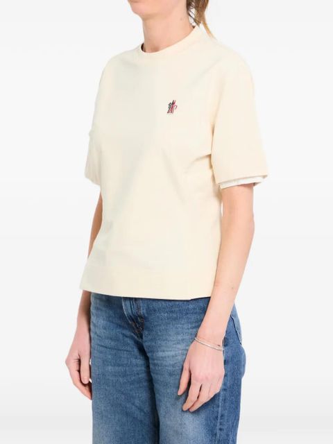 Moncler Grenoble crew-neck T-shirt - Neutrals - zdjęcie produktu nr 1