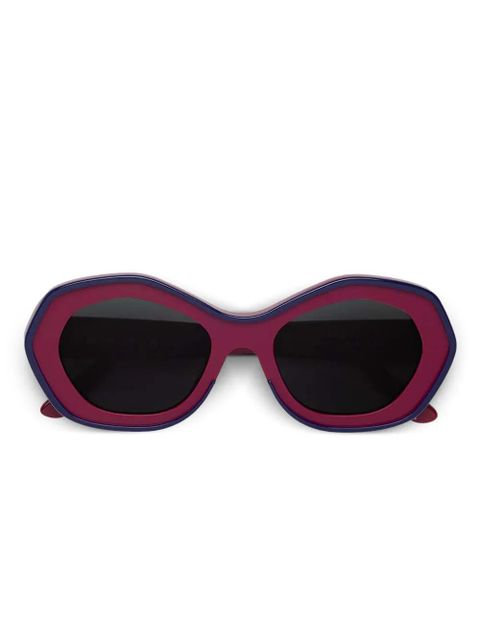 Marni Eyewear geometric-frame sunglasses - Red - zdjęcie produktu nr 1