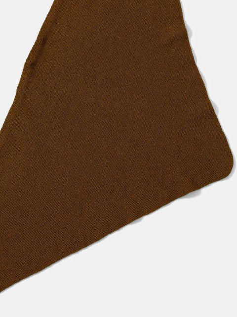 Sessun szalik z dodatkiem wełny damski kolor brązowy gładki 25115005 - zdjęcie produktu nr 2