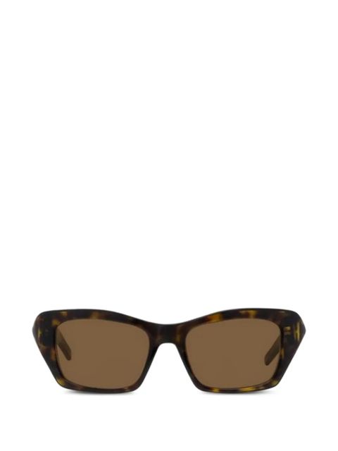 Givenchy Eyewear 4G Liquid rectangle-frame sunglasses - Brown - zdjęcie produktu nr 1