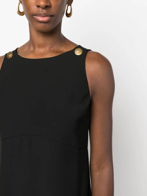 Givenchy button-detail sleeveless dress - Black