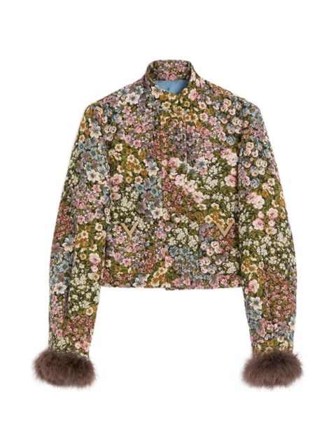Valentino Garavani floral jacket - Black - zdjęcie produktu nr 1