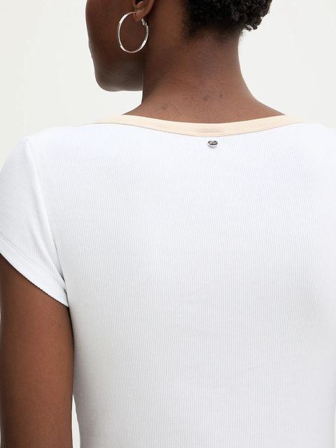 BOSS Orange t-shirt C Etendu damski kolor biały 50553467
