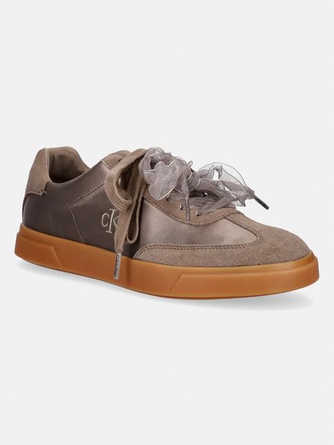 Calvin Klein LOW PRO CUPSOLE WT SATIN MIX sneakersy damskie - zdjęcie produktu nr 1