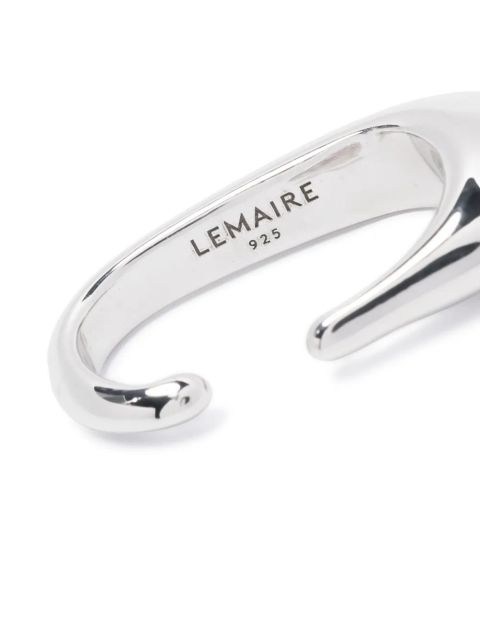 LEMAIRE Long Drop gold-plated ear cuff - Silver