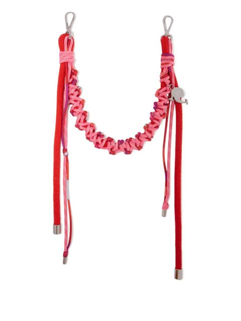 PUCCI braided rope belt - Red - zdjęcie produktu nr 1
