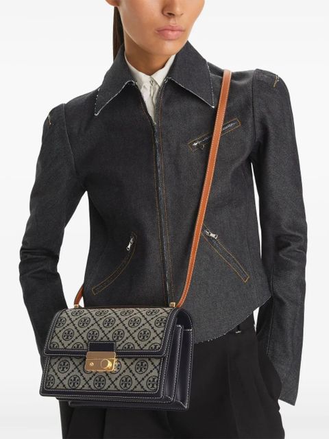 Tory Burch T Monogram shoulder bag - Blue - zdjęcie produktu nr 2