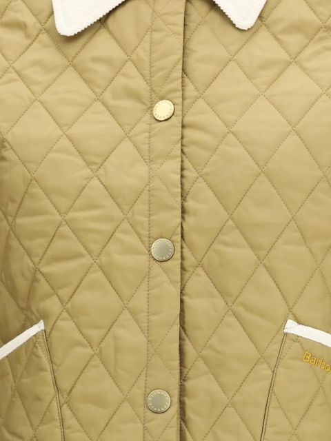 Barbour Liddesdale logo-patch jacket - Brown