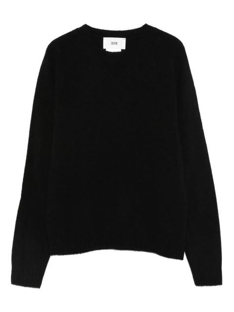 SOLOTRE round-neck sweater - Black - zdjęcie produktu nr 1