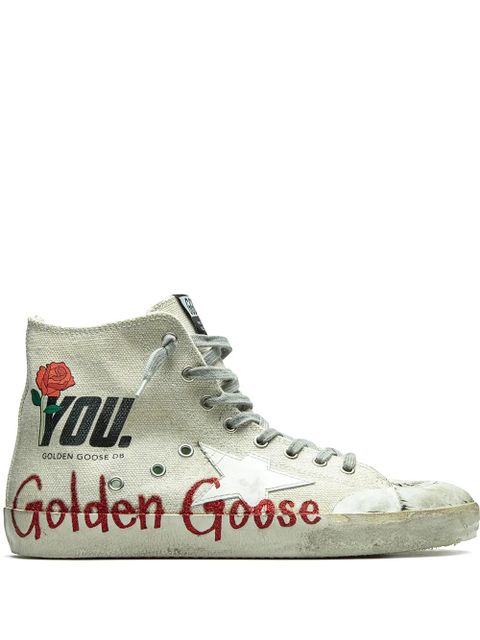 Golden Goose Francy "Beige/Red" sneakers - Neutrals - zdjęcie produktu nr 1