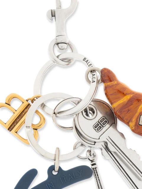 Balenciaga Paris keyring - Blue