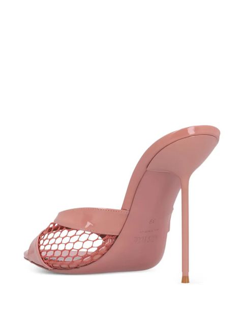 Paris Texas 105mm Lidia patent-leather mules - Pink - zdjęcie produktu nr 2