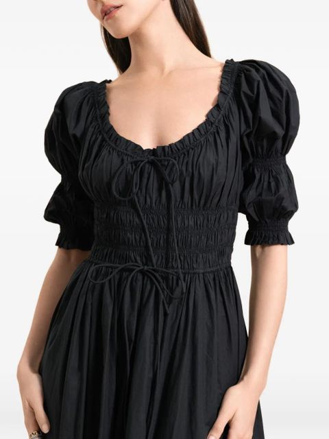 DÔEN Ischia midi dress - Black