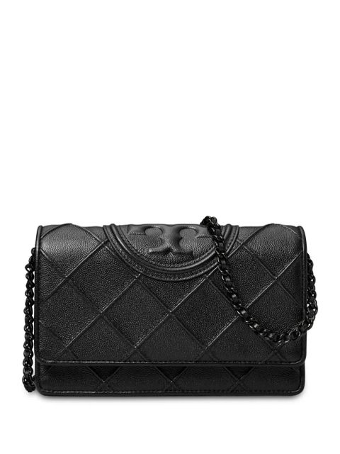 Tory Burch Fleming shoulder bag - 001 BLACK - zdjęcie produktu nr 1