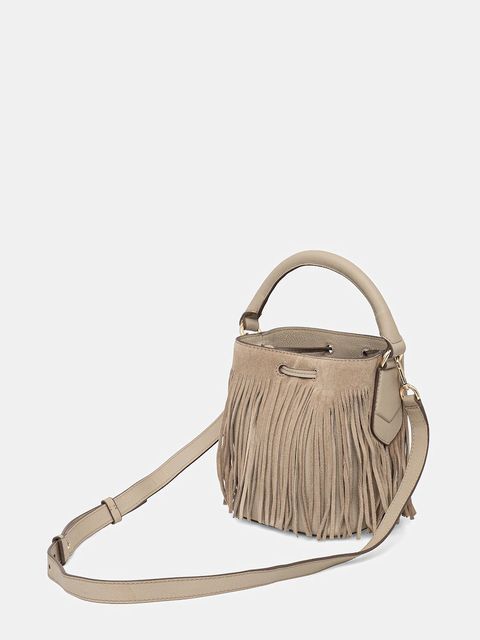 BOSS torebka skórzana Lenah S Bucket FR