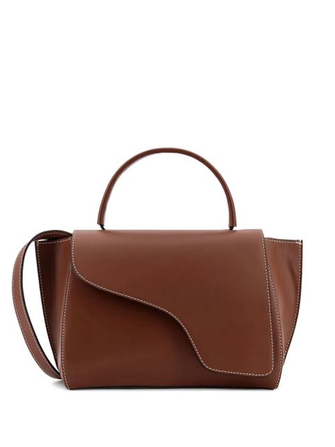ATP Atelier Arezzo contrast-stitching tote bag - Brown - zdjęcie produktu nr 1