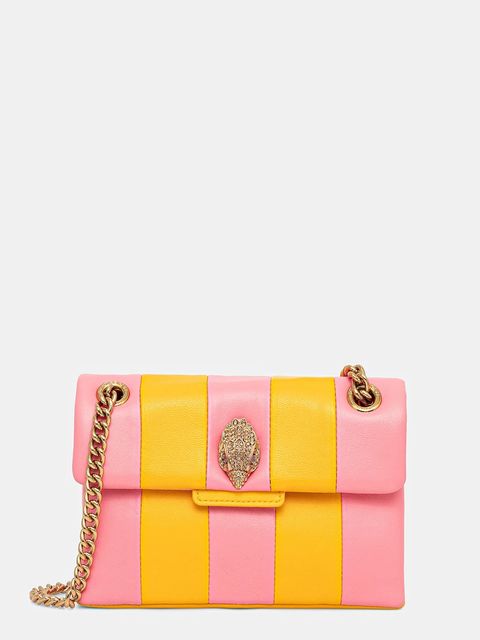 Kurt Geiger London torebka skórzana KENSINGTON kolor różowy 3582257109 - zdjęcie produktu nr 1