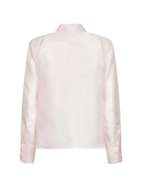 Max Mara crystal-embellished button shirt - Pink - zdjęcie produktu nr 2