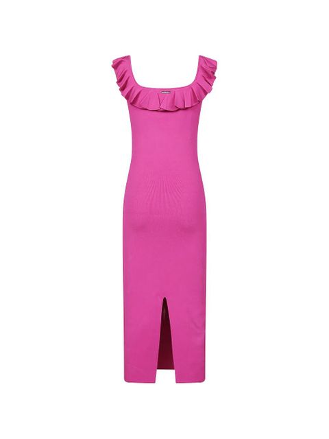 Michael Kors ruffled midi dress - Pink - zdjęcie produktu nr 2
