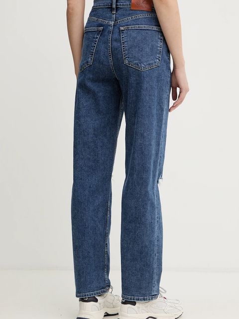 Calvin Klein Jeans jeansy damskie high waist LV047E615G