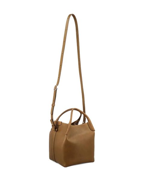 Loro Piana small Bale hook-closure tote bag - Brown