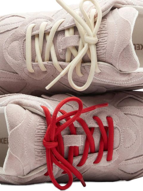 Axel Arigato Slow Runner layered suede sneakers - Purple