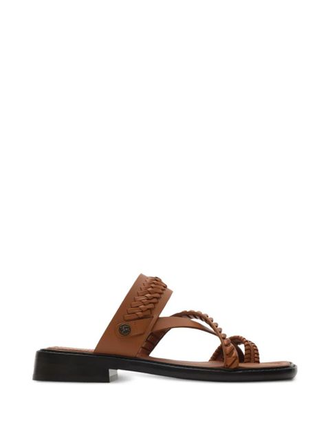 Burberry leather Baez sandals​ - Neutrals - zdjęcie produktu nr 1