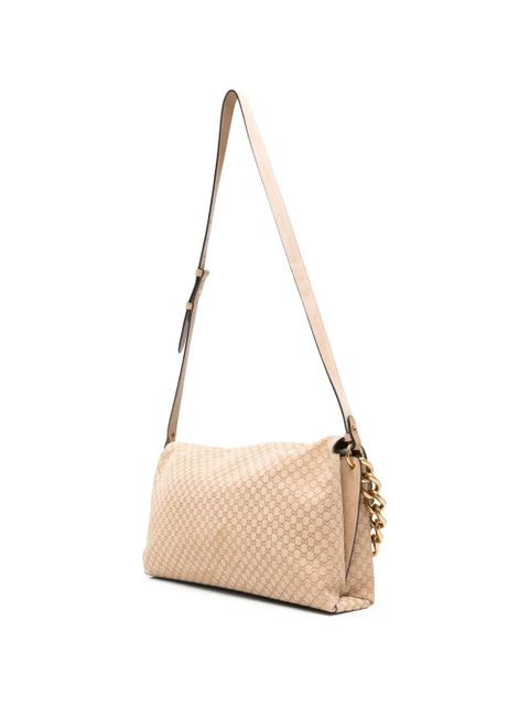 Gucci large GGchain shoulder bag - Neutrals