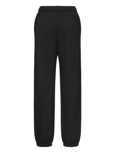 PINKO embroidered cuffed track pants - Black - zdjęcie produktu nr 2