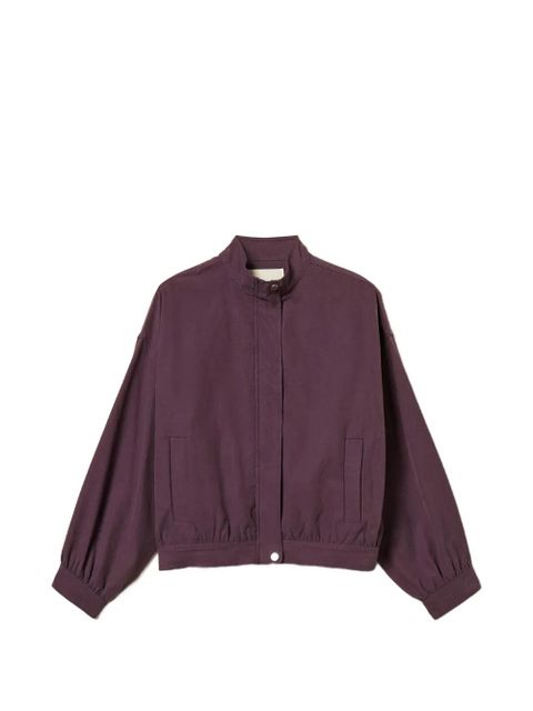TWINSET zip-up jacket - Purple - zdjęcie produktu nr 1