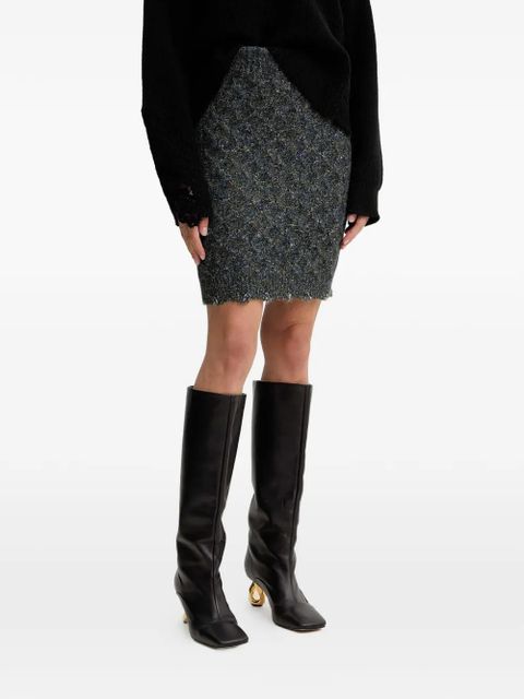 PINKO knitted skirt - Green - zdjęcie produktu nr 1