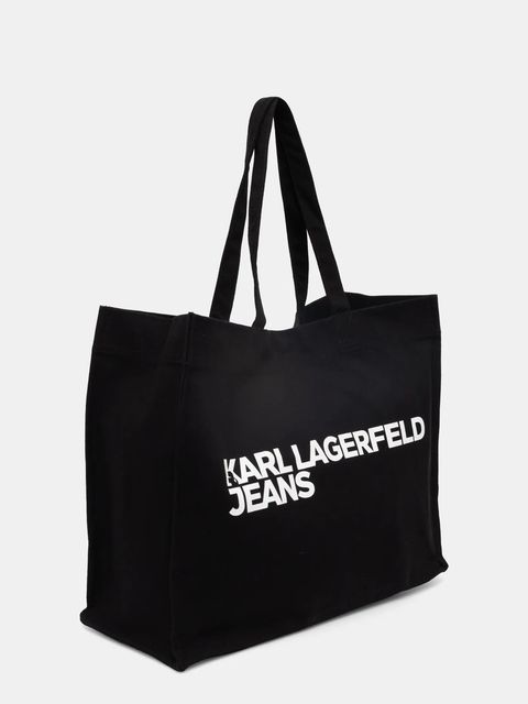 Karl Lagerfeld Jeans torba bawełniana - zdjęcie produktu nr 1