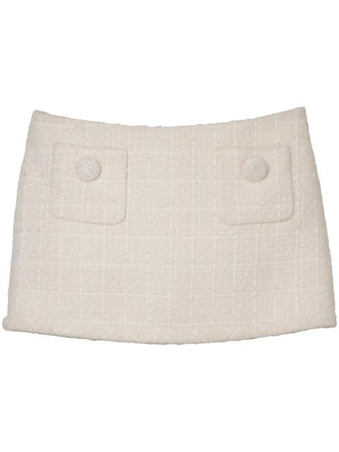 Marc Jacobs tweed mini skirt - Neutrals - zdjęcie produktu nr 1