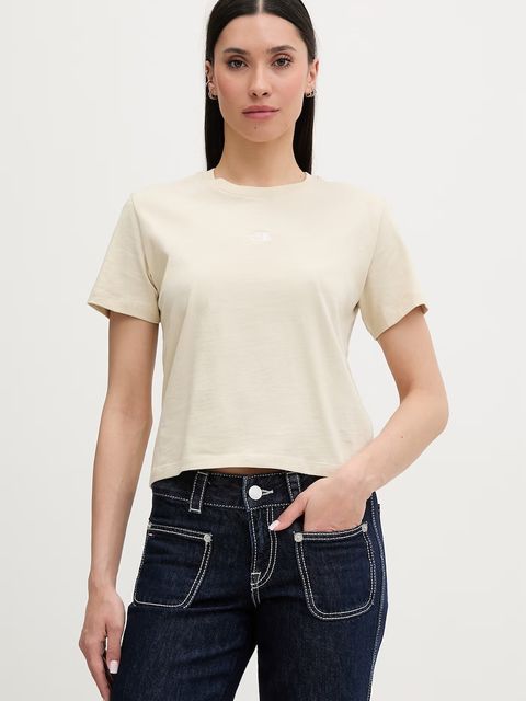 The North Face crop top damski bawełniany ESSENTIAL - zdjęcie produktu nr 1