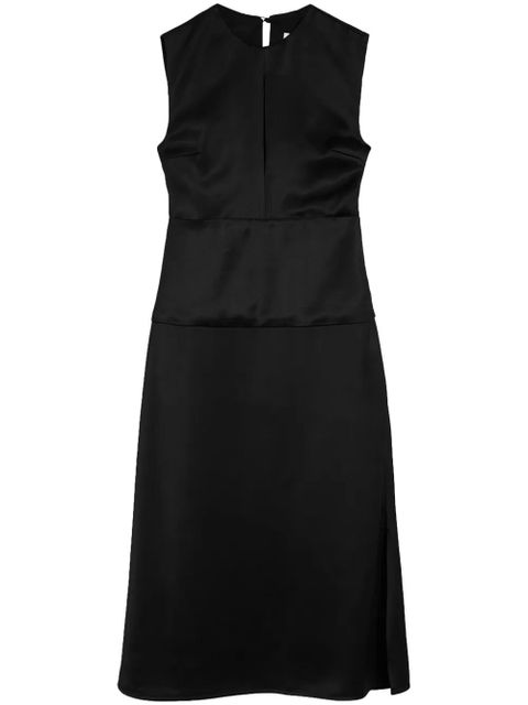 Jil Sander cut-out detailed midi dress - Black - zdjęcie produktu nr 1