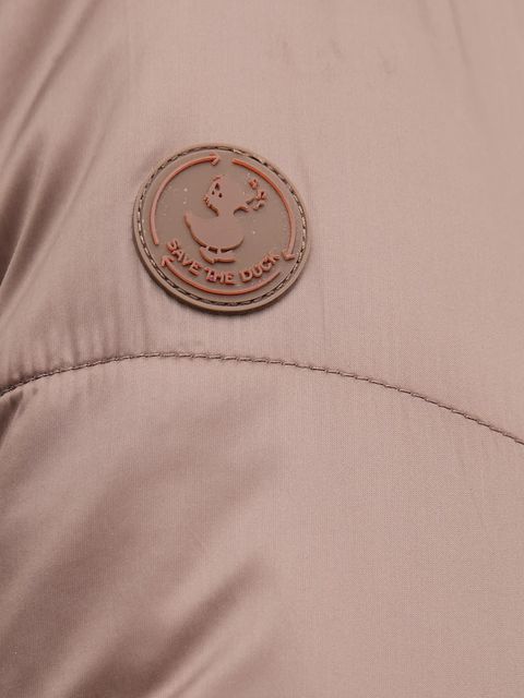 Save The Duck kurtka dwustronna YUKI kolor brązowy zimowa D32492W.FURY21 - zdjęcie produktu nr 2