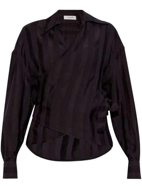 Golden Goose striped blouse - Black - zdjęcie produktu nr 1