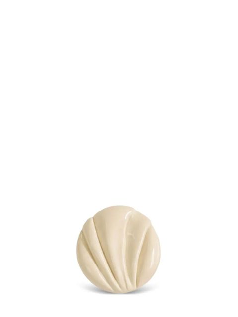 Chloé Pleats clip-on earrings - White - zdjęcie produktu nr 2