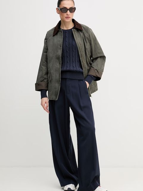 U.S. Polo Assn. sweter bawełniany CREW NECK CABLE - zdjęcie produktu nr 1