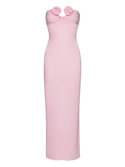 Magda Butrym rosettes ruched maxi dress - Pink - zdjęcie produktu nr 1