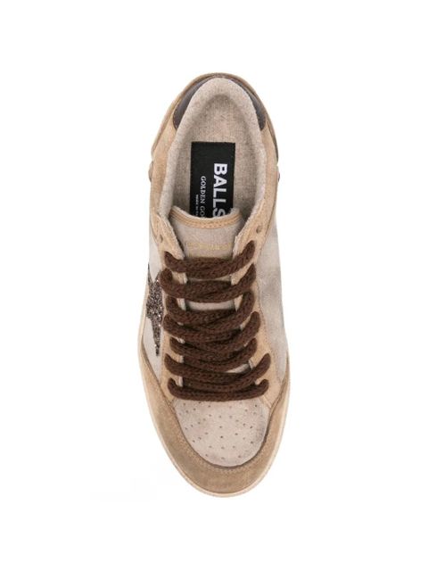 Golden Goose Ballstar suede sneakers - Neutrals