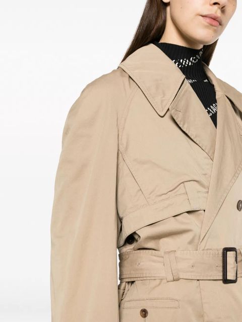 Balenciaga belted trench coat - Neutrals