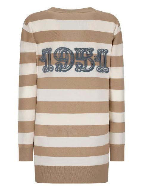 Max Mara striped-pattern cardigan - Neutrals - zdjęcie produktu nr 2