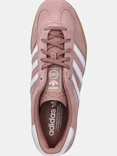 adidas Originals sneakersy zamszowe Gazelle Indoor damskie kolor różowy JS1397