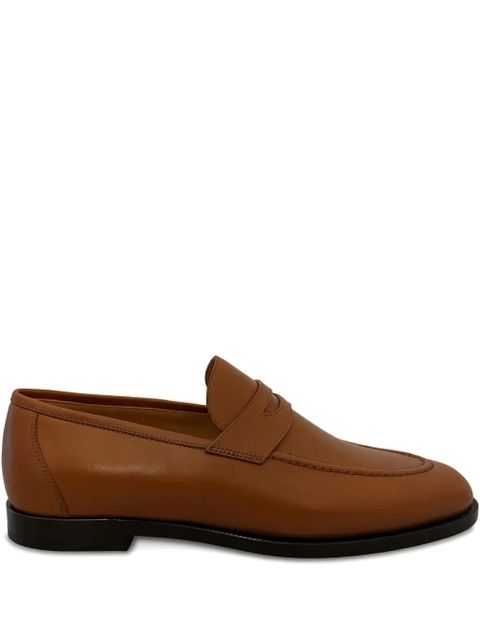 Loro Piana Sergio penny leather loafers - Brown - zdjęcie produktu nr 1