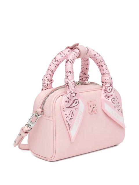 AMIRI scarf bowling bag - Pink